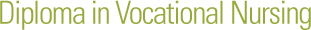 Diploma in Vocational Nursing